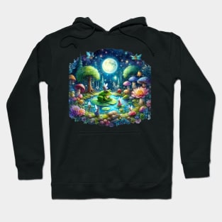 Secrets of A Moonlit Pond Hoodie